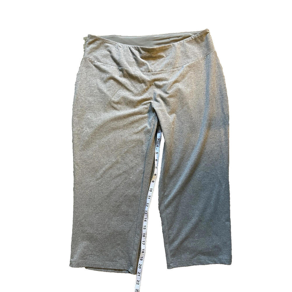 AVENUE WOMANS WIDE LEG SOFT SWEATS PANTS 18/20 GREY